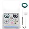 The Design Bracelet Bead Board with Clear Cover for Jewelry Bracelet Making Supplies